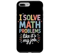 Citation de mathématiques amusante pour les professeurs de mathématiques Coque pour iPhone 7 Plus/8 Plus
