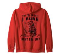 Citation de Motivation Amusante Que Les ponts Que Je brûle Sweat à Capuche
