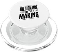 Citation de Motivation Billionaire in The Making PopSockets PopGrip pour MagSafe