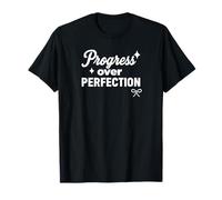 Citation de Motivation chrétienne « Progress Over Perfection » T-Shirt