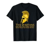 Citation de Motivation Classique de Sparte de l'histoire de la Grèce Antique T-Shirt