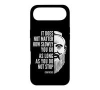 Citation de Motivation Confucius Do Not Stop Coque pour iPhone Air