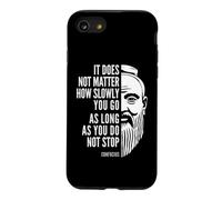 Citation de Motivation Confucius Do Not Stop Coque pour iPhone SE (2020) / 7/8
