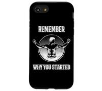Citation de Motivation de Fitness - Remember Why You Started Coque pour iPhone SE (2020) / 7/8