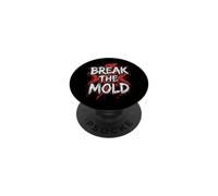 Citation de Motivation de la Typographie Grunge briser Le Moule PopSockets PopGrip Adhésif