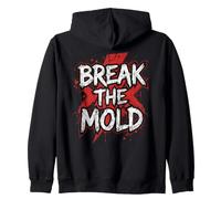 Citation de Motivation de la Typographie Grunge briser Le Moule Sweat à Capuche