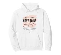 Citation de Motivation de l'amour de soi, état d'esprit Positif imparfait Sweat à Capuche