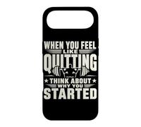 Citation de Motivation de Remise en Forme Pourquoi Vous Avez commencé l'entraînement Coque pour iPhone Air