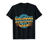 Citation de Motivation du Travail d'équipe Groovy d'amélioration Continue T-Shirt