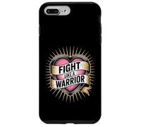 Citation de Motivation « Fight Like a Warrior Strong Heart » Coque pour iPhone 7 Plus/8 Plus