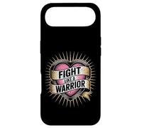 Citation de Motivation « Fight Like a Warrior Strong Heart » Coque pour iPhone Air