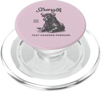 Citation de Motivation Force Qui Charge en Avant PopSockets PopGrip pour MagSafe