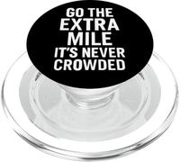 Citation de Motivation Go The Extra Mile PopSockets PopGrip pour MagSafe