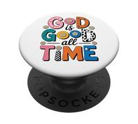 Citation de Motivation God is Good All The Time PopSockets PopGrip Adhésif
