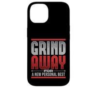 Citation de Motivation Grind Entrepreneur Fitness Coach Gym Coque pour iPhone 14