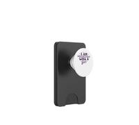 Citation de motivation I Am Unstoppable Like A Girl PopSockets PopWallet pour MagSafe