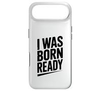 Citation de Motivation I Was Born Ready Coque pour iPhone Air