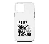 Citation de Motivation If Life Gives You Lemons Make Lemonade Coque pour iPhone 12 Mini