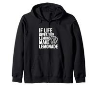 Citation de Motivation If Life Gives You Lemons Make Lemonade Sweat à Capuche