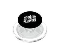 Citation de Motivation I'm Addicted to My Recovery PopSockets PopGrip pour MagSafe