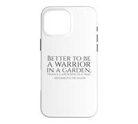 Citation de Motivation Japonaise Miyamoto Musashi Coque pour iPhone 16 Pro Max