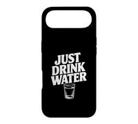 Citation de Motivation Just Drink Water Coque pour iPhone Air