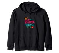 Citation de motivation Let Your Spirit Bloom Forever Sweat à Capuche