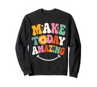 Citation de Motivation « Make Today Amazing Growth Mindset » Sweatshirt