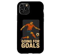 Citation de Motivation pour Joueur de Football Going for Goals Coque pour iPhone 11 Pro