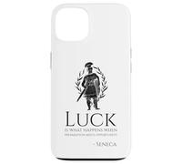 Citation de Motivation Sénèque sur la philosophie Romaine Antique Coque pour iPhone 13