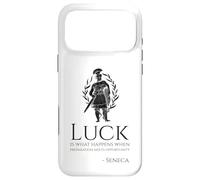 Citation de Motivation Sénèque sur la philosophie Romaine Antique Coque pour iPhone 17 Pro Max