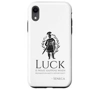 Citation de Motivation Sénèque sur la philosophie Romaine Antique Coque pour iPhone XR