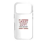 Citation de Motivation Smart Guys Lead The Way Coque pour iPhone 17 Pro