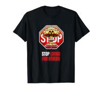 Citation de Motivation Stop Living for Others Équilibre de Vie Professionnelle T-Shirt