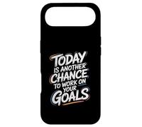 Citation de Motivation Today is Another Chance Goals Coque pour iPhone Air