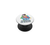 Citation de Motivation Unique Flamant Rose Amoureux des Oiseaux PopSockets PopGrip Adhésif