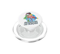 Citation de Motivation Unique Flamant Rose Amoureux des Oiseaux PopSockets PopGrip pour MagSafe