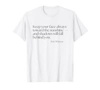 Citation de Motivation Walt Whitman T-Shirt