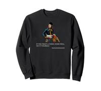 Citation de Napoléon Bonaparte - Époque napoléonienne - Empereur français Sweatshirt