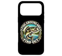 Citation de pêche, pêcheur, Poisson Autour et découvert, Moulinet en rires Coque pour iPhone 17 Pro Max