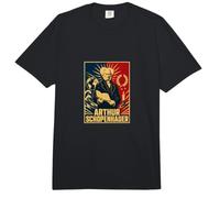 Citation de philosophie existentielle d'Arthur Schopenhauer Comfort Colors Adult Heavyweight T-Shirt