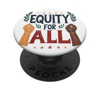 Citation de Protestation Equity for All Art Human Rights PopSockets PopGrip Adhésif