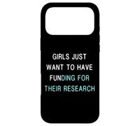 Citation de Recherche sur Le financement des Filles/Étudiante au doctorat sur Les Femmes en sci Coque pour iPhone 17 Pro Max