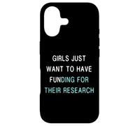 Citation de Recherche sur Le financement des Filles/Étudiante au doctorat sur Les Femmes en sci Coque pour iPhone 17