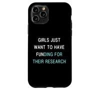 Citation de Recherche sur Le financement des Filles/Étudiante au doctorat sur Les Femmes en sci Coque pour iPhone 11 Pro