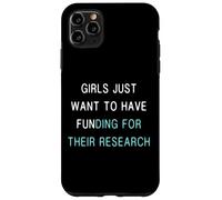 Citation de Recherche sur Le financement des Filles/Étudiante au doctorat sur Les Femmes en sci Coque pour iPhone 11 Pro Max