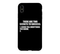 Citation de réussite Amusante pour Entrepreneur, investisseur, gestionnaire Coque pour iPhone XS Max