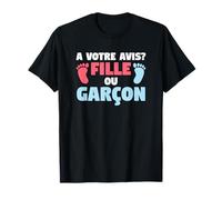 Citation De Révélation De Genre Pour Futur Parent Maman Papa T-Shirt