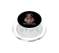 Citation de Saint Athanase If The World Goes Against Truth PopSockets PopGrip pour MagSafe