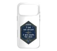 Citation de Sainte Jeanne d'arc Je n'ai Pas Peur Catholique Coque pour iPhone 17 Pro Max